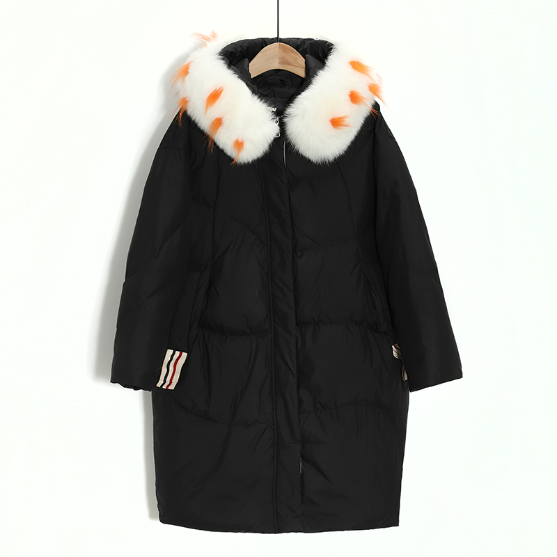 【六梵】長款雙插袋有毛帽 色羽絨服0523062在類目 女裝/女士精品, 羽絨服中 - 來自Buy2taobao.com提供專業的淘寶代購服務