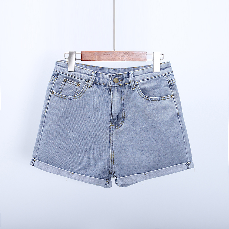 【六樊】休闲平板拆边 蓝色短裤0402002|msdalam kategori Butik wanita / wanita, seluar jeans - dari Buy2taobao.com untuk memberikan perkhidmatan ejen Taobao profesional membeli