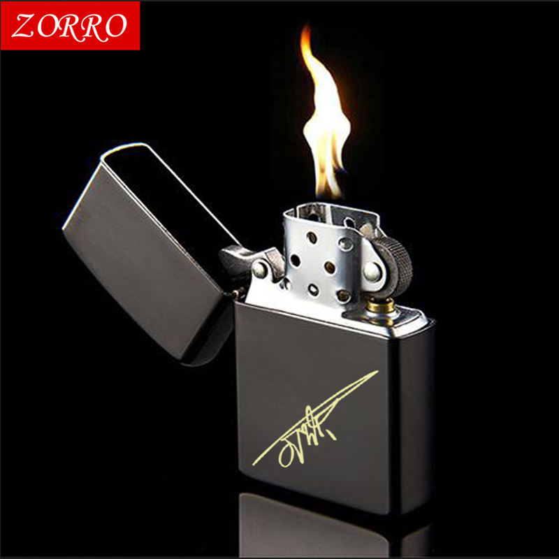 Zorro Kerosene lighter Windbreak Ice personality Free of charge Lettering autograph Ice Blue Winnings Colorful New productsin the ZIPPO/Swiss Army Knife/Glasses , Brand lighters and accessories , Other , Kerosene lighter category - from Buy2taobao.com to provide professional Taobao agent buy service