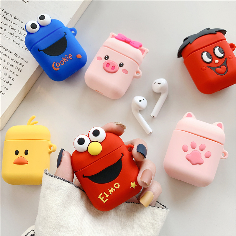 Apple AirPods smart cover lovely Cartoon silica gel Fall Headphone sets ins girl originality lovers Apple wireless Bluetooth headset Super adorable personality Female models headset Storage bag Japan and South Koreain the 3C Digital Accessories,  MP3/MP4 Fitting , Headphone Accessories  category - from Buy2taobao.com to provide professional Taobao agent buy service