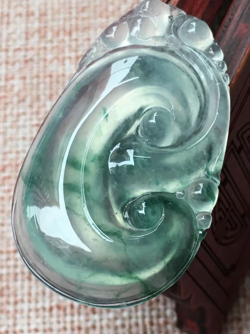 Hengxin Emerald live broadcast A cargo jade pendants Men and women section New products Ice kinds of floating flowers Ruyi Pendant certificatein the Accessories/Fashion Jewelry, Pendant/Pendant category - from Buy2taobao.com to provide professional Taobao agent buy service