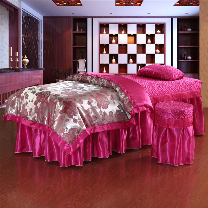 Beauty Bedspreads family of four 180*60 Trapezoid high-grade Lace massage bedding Special custom-madein the Bedclothes , Custom Bedding/Custom(New) , Custom bedspread category - from Buy2taobao.com to provide professional Taobao agent buy service