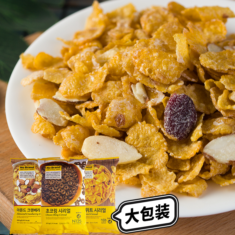 韩国易买得超市No brand扁桃仁蔓越莓玉米麦片巧克力谷物圈代早餐在类目 咖啡/麦片/冲饮, 藕粉/麦片/冲饮品, 冲饮麦片中 - 来自Buy2taobao.com提供专业的淘宝代购服务