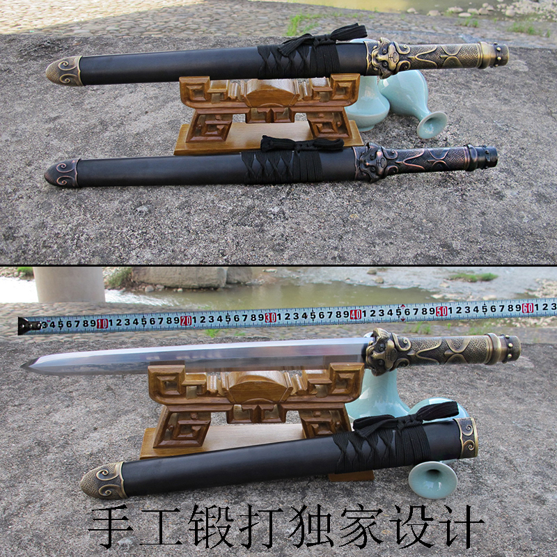 新款龙泉锰钢户外防身刀剑一体剑影视收藏短剑八面汉剑镇宅未开刃在类目 特色手工艺, 地区民间特色手工艺, 刀剑相关, 刀剑中 - 来自Buy2taobao.com提供专业的淘宝代购服务