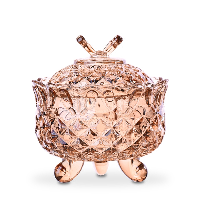 European style Glass butterfly Transparent storage tank Fruit bowl Candy jar Sugar bowl Cruet Ashtrayin the Home accessories , Decorative items , Storage tank category - from Buy2taobao.com to provide professional Taobao agent buy service