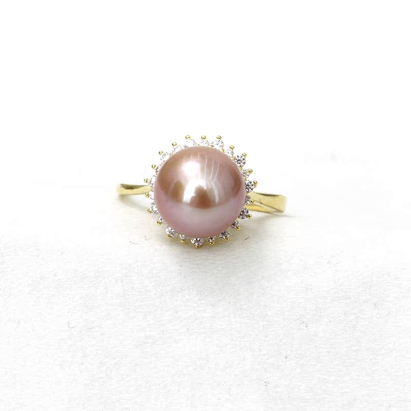 A Freshwater Pearl 10-11mm Strong light Flawless S925 Sterling Silver Sunflower Ring 526 )in the Jewelry/Diamond/Jade/Gold , Natural pearls (New) , Bracelets category - from Buy2taobao.com to provide professional Taobao agent buy service