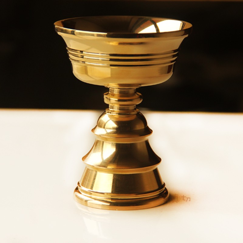 Karma Buddhist supplies 13 Nameless brass Butter lamp Wicks 24 hour Lamp supply Bodhi oil lamp burning in front of the statue of Buddhain the Home accessories , Candle/Candlestick , Candlestick category - from Buy2taobao.com to provide professional Taobao agent buy service