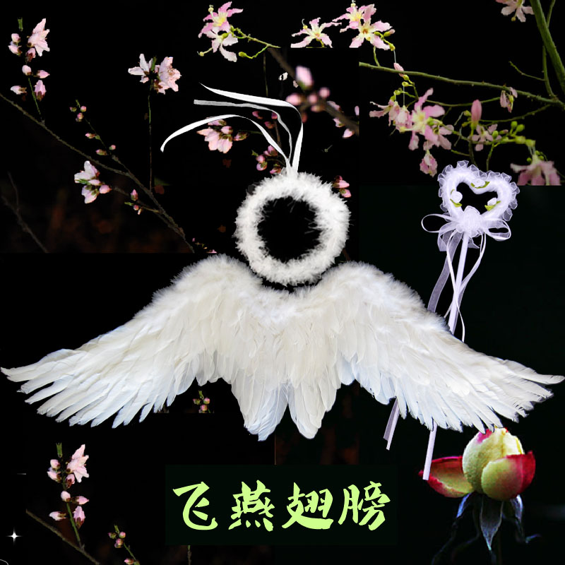 天使翅膀白色羽毛飞燕型翅膀成人儿童表演万圣节道具新娘花童装扮在类目 模玩/动漫/周边/cos/桌游, 聚会/魔术用品, 聚会用具/装饰, 翅膀/天使棒中 - 来自Buy2taobao.com提供专业的淘宝代购服务