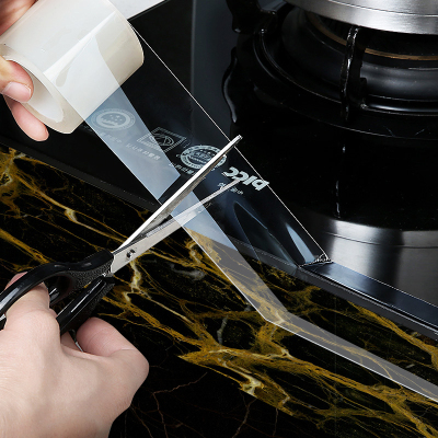 厨房水槽防水贴纸卫生间浴室马桶挡水曹防水防霉美缝贴条潮洗菜池