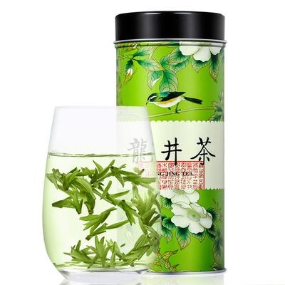 春安茶叶绿茶2019年新茶春茶龙井茶散装罐装浓香龙井罐装50g