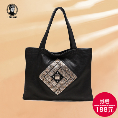 时尚休闲包包女2019新款潮大气单肩包女大包简约时尚大容量手提包