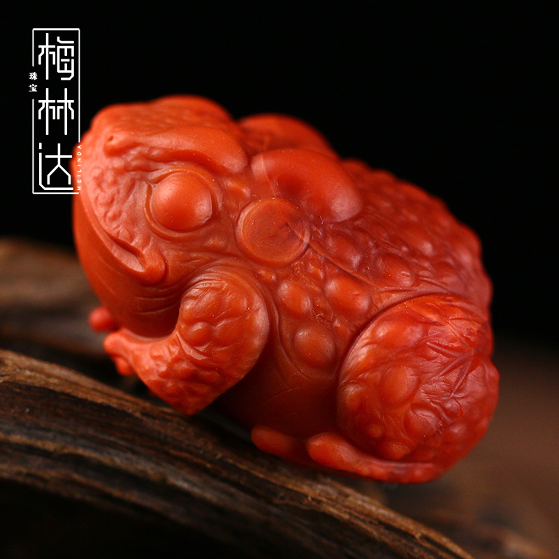 Melinda/梅林达川料天然南红玛瑙蟾蜍吊坠苏工特色原矿精雕玉挂件在类目 饰品/流行首饰/时尚饰品新, 项坠/吊坠中 - 来自Buy2taobao.com提供专业的淘宝代购服务