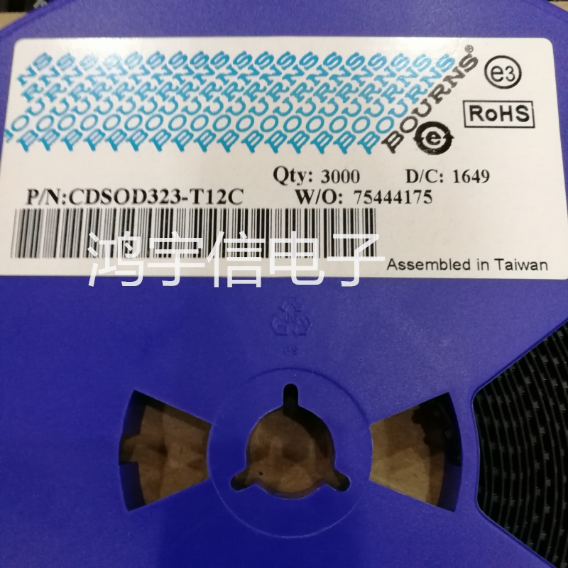 CDSOD323-T12C SOD-323 ESD Static electricity protect diode brand new BOURNS Silk screen 2Cin the 3C Digital Accessories, Electronic components market , Circuit Protection, Electrostatic suppressor/ESD protection category - from Buy2taobao.com to provide professional Taobao agent buy service
