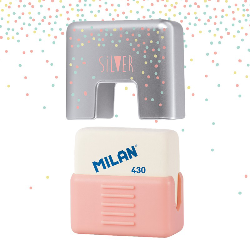 Spain imports milan SILVER Silver Series 430 student examination eraser fresh pinkycolorin the Electronic Dictionary/Electronic paper book/Stationery , Everyday school supplies , Eraser category - from Buy2taobao.com to provide professional Taobao agent buy service