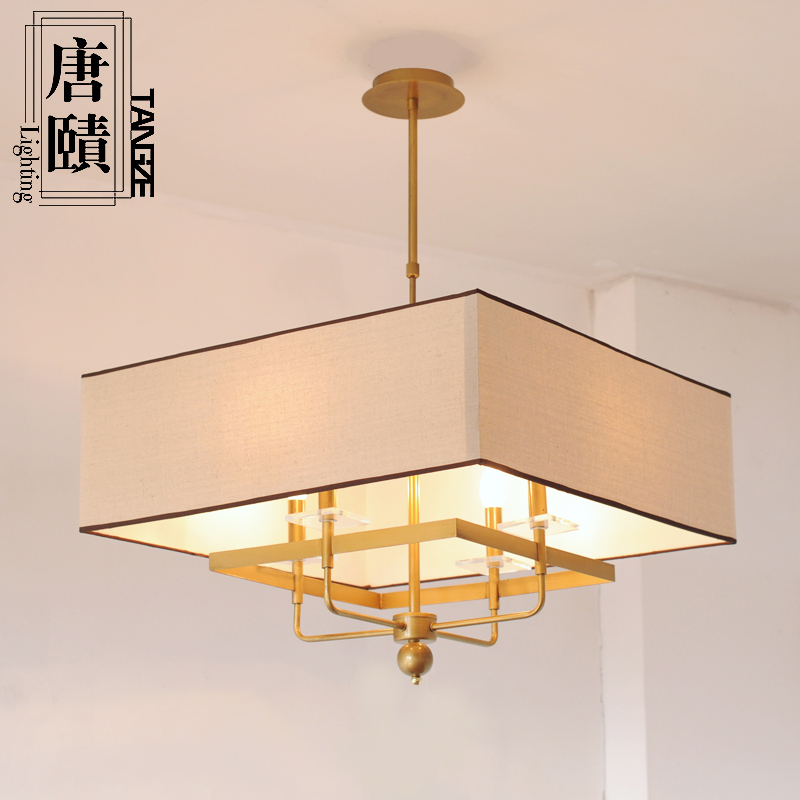 新古典灯饰方形新中式吊灯仿古茶室餐厅茶楼客厅饭店吸吊两用灯具在类目 家装主材, 灯具灯饰, 吊灯中 - 来自Buy2taobao.com提供专业的淘宝代购服务