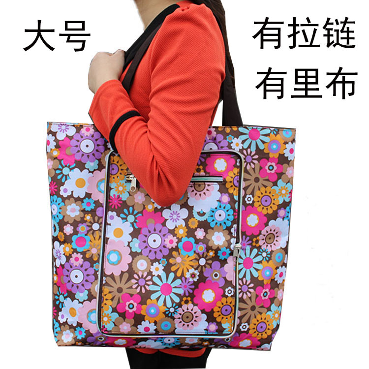 拉链有里布外出手提包单肩袋包妈咪袋旅行袋学生补习袋轻便折叠袋|ruв категории получать отделка, семьи, хранения приборов, сумка, сумка/сумка - от Buy2taobao.com для оказания профессиональной услуги покупки агента Taobao