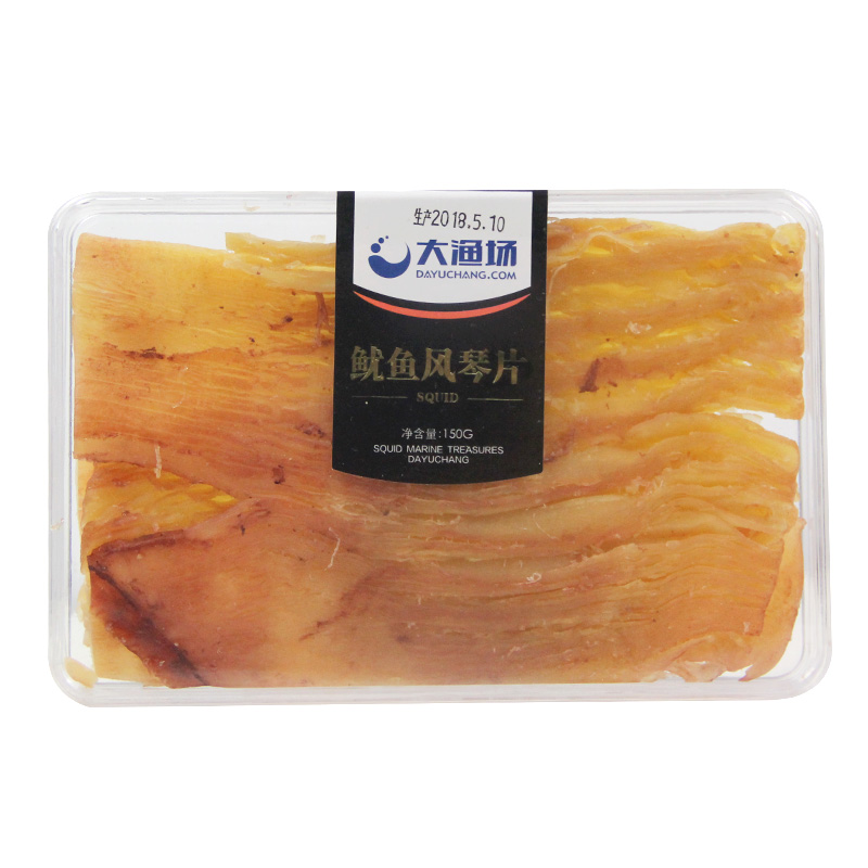 大渔场鱿鱼风琴片 150g/盒野生淡干小零食新鲜海产特产在类目 零食/坚果/特产, 鱿鱼丝/鱼干/海味即食, 即食鱿鱼零食中 - 来自Buy2taobao.com提供专业的淘宝代购服务