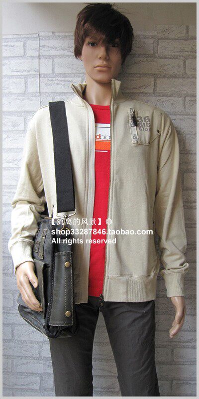 欧美原单Big Star 出众怀旧 毛圈<em>立领</em>铜<em>拉链开</em>