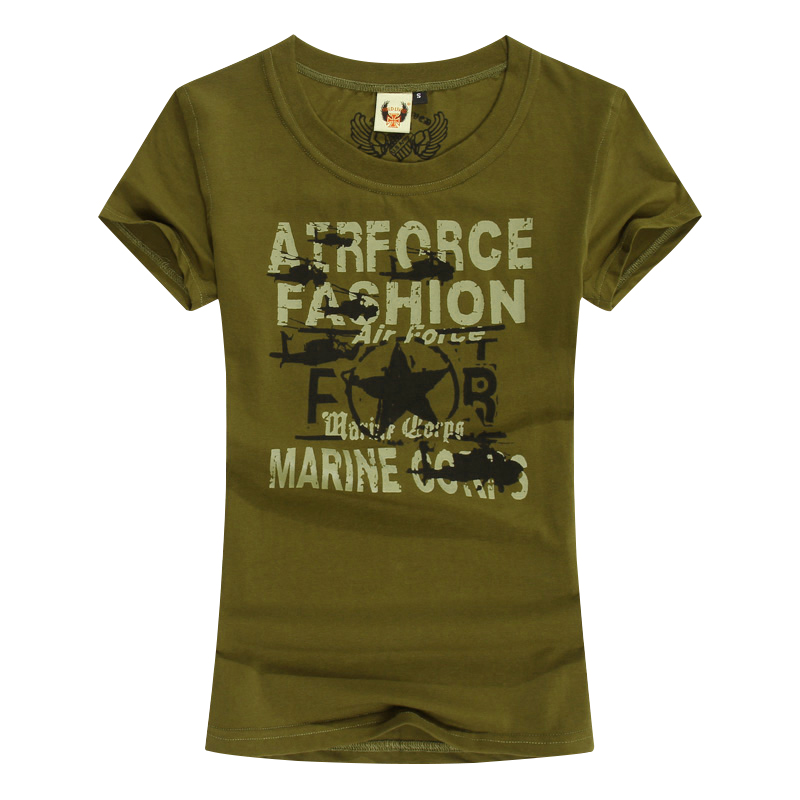 Field Existence summer outdoors leisure time Women's wear Boutique Best Sellers Army fans T-shirts pure cotton Show thin Short sleeved T-shirt 2305in the Outdoor/Mountaineer/Camping/Travel Goods , Army fans clothing/Army fans supplies , Camouflage/Army fans clothing/Uniform , T-shirt category - from Buy2taobao.com to provide professional Taobao agent buy service