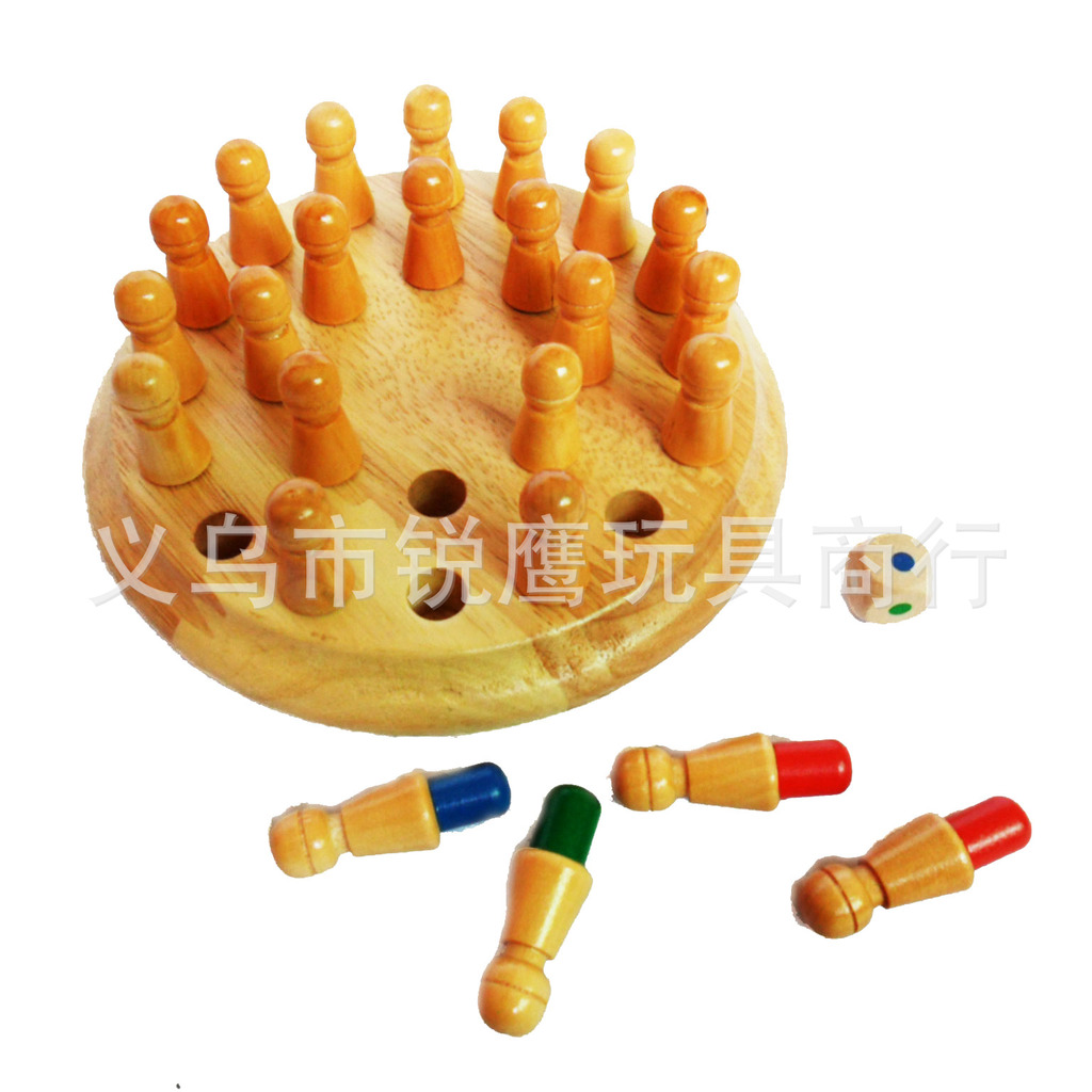 Memory chess Wooden six colors Wooden educational toys Table Games entertainment leisure time Toysin the Play mode/Anime/Periphery/cos/Board games , Chess/Board games , Other chess/Table Games category - from Buy2taobao.com to provide professional Taobao agent buy service