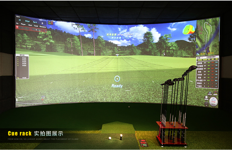 new pattern! golf Acrylic Cue rack Display rack 15 Cue rack Storage Driving Range Suppliesin the Sports/Yoga/Fitness/Fans supplies , Golf , Golf clubs category - from Buy2taobao.com to provide professional Taobao agent buy service