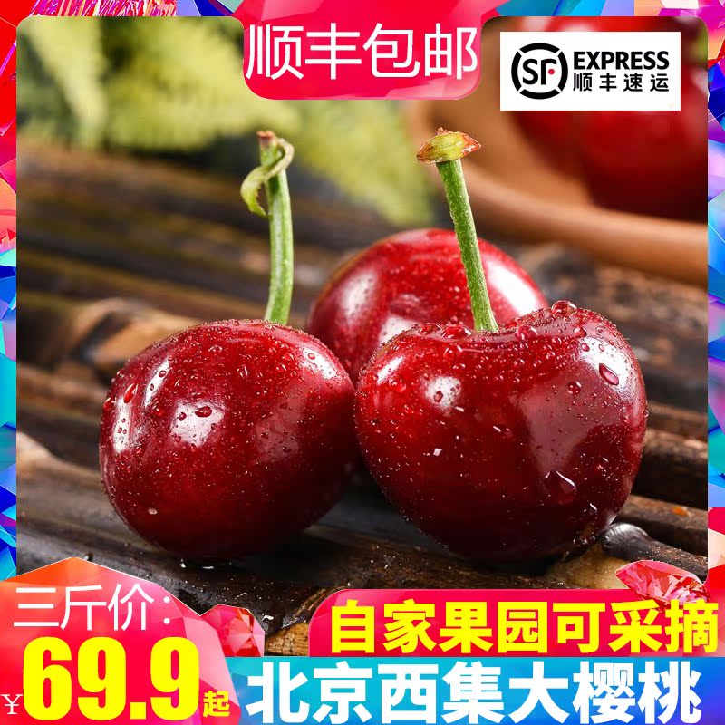 通州西集大樱桃现货车厘子新鲜水果殷桃车里子5现采摘现发3斤包邮在类目 水产肉类/新鲜蔬果/熟食, 新鲜水果, 车厘子/樱桃中 - 来自Buy2taobao.com提供专业的淘宝代购服务