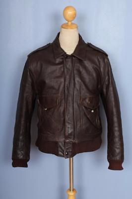 Vtg 60 Decade SCHOTT A-2 cowhide Leatherwear Pilot motorcycle Jacket leather clothing coatin the Men's clothing, Leather clothing category - from Buy2taobao.com to provide professional Taobao agent buy service