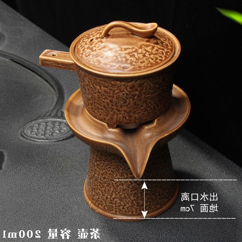 石磨半全自动功夫茶具套装陶瓷创意个性懒人家用泡茶器茶杯茶壶防在类目 餐饮具, 茶具, 功夫茶具中 - 来自Buy2taobao.com提供专业的淘宝代购服务