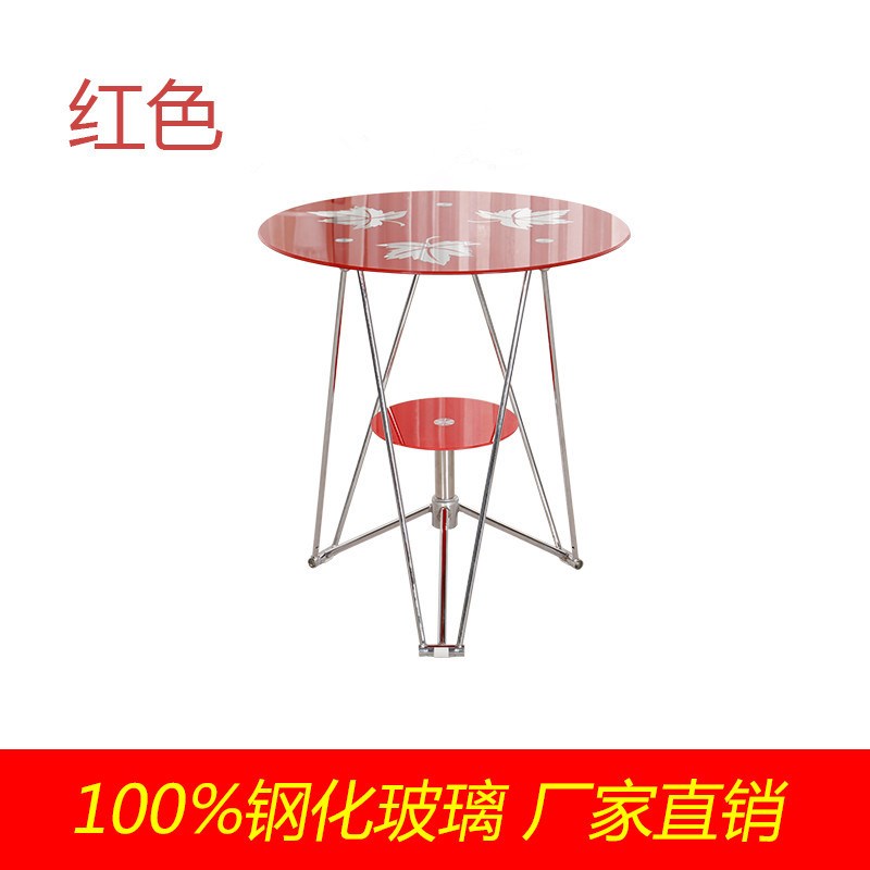 negotiating table Coffee Tables Modern simplicity tea table Toughened glass Round table to work in an office Round table chair combinationin the Residential furniture , Tables , Other Tables category - from Buy2taobao.com to provide professional Taobao agent buy service