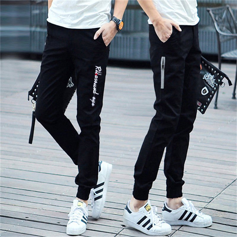 summer leisure time Feet Men's trousers Cheap Sports pants Haren Ninth pants 9.9 9 yuan special ins Super fire pantsin the Men's clothing, Casual pants category - from Buy2taobao.com to provide professional Taobao agent buy service