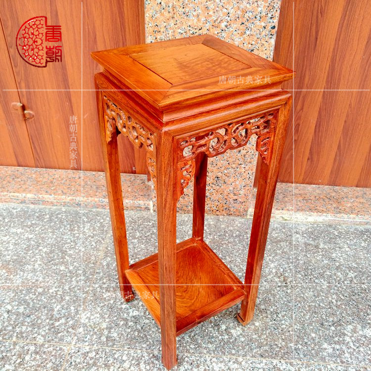 Mahogany furniture Myanmar pear Wooden flower Spend a few solid wood Shelf Large fruit sandalwood Square Flower trellisin the Residential furniture , Shelf , Flower/Spend a few category - from Buy2taobao.com to provide professional Taobao agent buy service