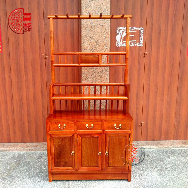 Mahogany furniture Burmese rosewood Coat rack Shoe cabinet Entrance cabinet Lockers Vestibular Ark solid woodin the Residential furniture , Furniture , Furniture hall , Entrance station+Hall cabinet+Coat Rack category - from Buy2taobao.com to provide professional Taobao agent buy service