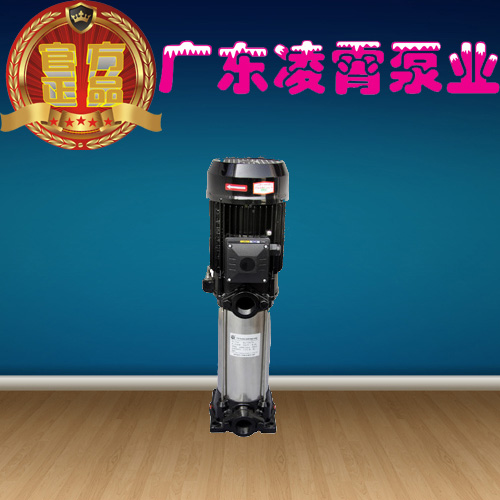 广东凌霄泵业vm2-9×7不锈钢泵立式多级泵增压泵高压水泵纯水