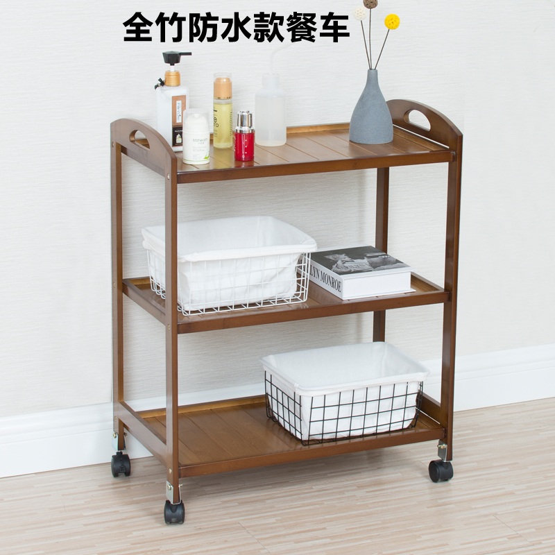 全竹防水三層推車餐車美容美發小推車餐廳咖啡廳美容院酒店工具車在類目 商業/辦公傢俱, 餐飲/烘焙傢俱, 餐車中 - 來自Buy2taobao.com提供專業的淘寶代購服務