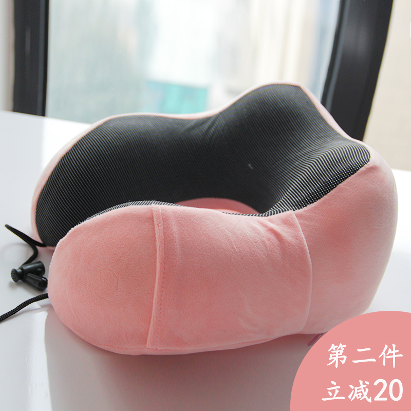 网红记忆棉护颈枕u形脖子颈椎头部U型靠枕可拆洗便携车用旅行午睡在类目 床上用品, 枕头/枕芯/保健枕/颈椎枕中 - 来自Buy2taobao.com提供专业的淘宝代购服务