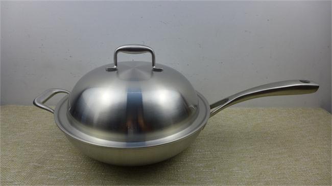好货出口品质304不锈钢三层复合钢炒锅无涂层物理不粘锅30CM在类目 厨房/烹饪用具, 烹饪用具, 锅具/煲/烧水壶, 炒锅中 - 来自Buy2taobao.com提供专业的淘宝代购服务