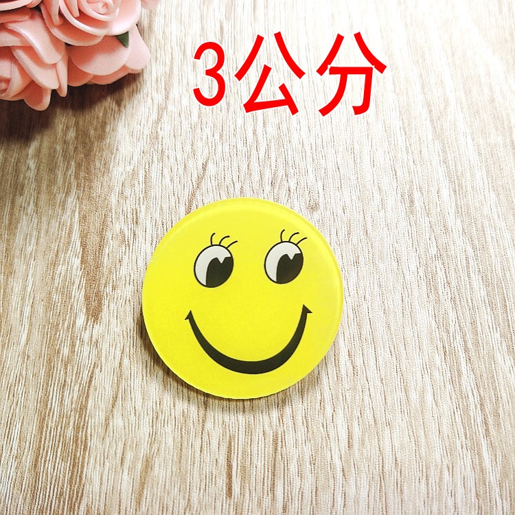 直径3cm大眼睛笑脸圆形亚克力胸牌微笑服务牌 酒店工作牌在类目 个性定制/设计服务/DIY, 办公/文具定制, 胸牌定做中 - 来自Buy2taobao.com提供专业的淘宝代购服务