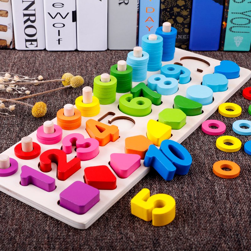 儿童益智积木玩具1-2-3周岁6数字认数智力开发男孩女宝宝早教拼图|msdalam kategori Toy/bayi/teka-teki/blok bangunan/model, manik/teka-teki/Pasangan/pemasangan/Pukul mainan, teka-teki/teka-teki - dari Buy2taobao.com untuk memberikan perkhidmatan ejen Taobao profesional membeli