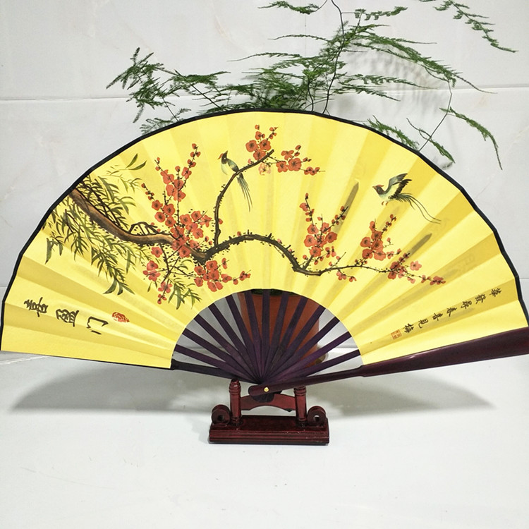 男士工艺折扇布字画人物花鸟10寸夏古典才子纸扇书生舞蹈扇子礼品|msdalam kategori rumah harian, Fan/kipas mini/Fitting/pad ais/ais kayu, Fan - dari Buy2taobao.com untuk memberikan perkhidmatan ejen Taobao profesional membeli