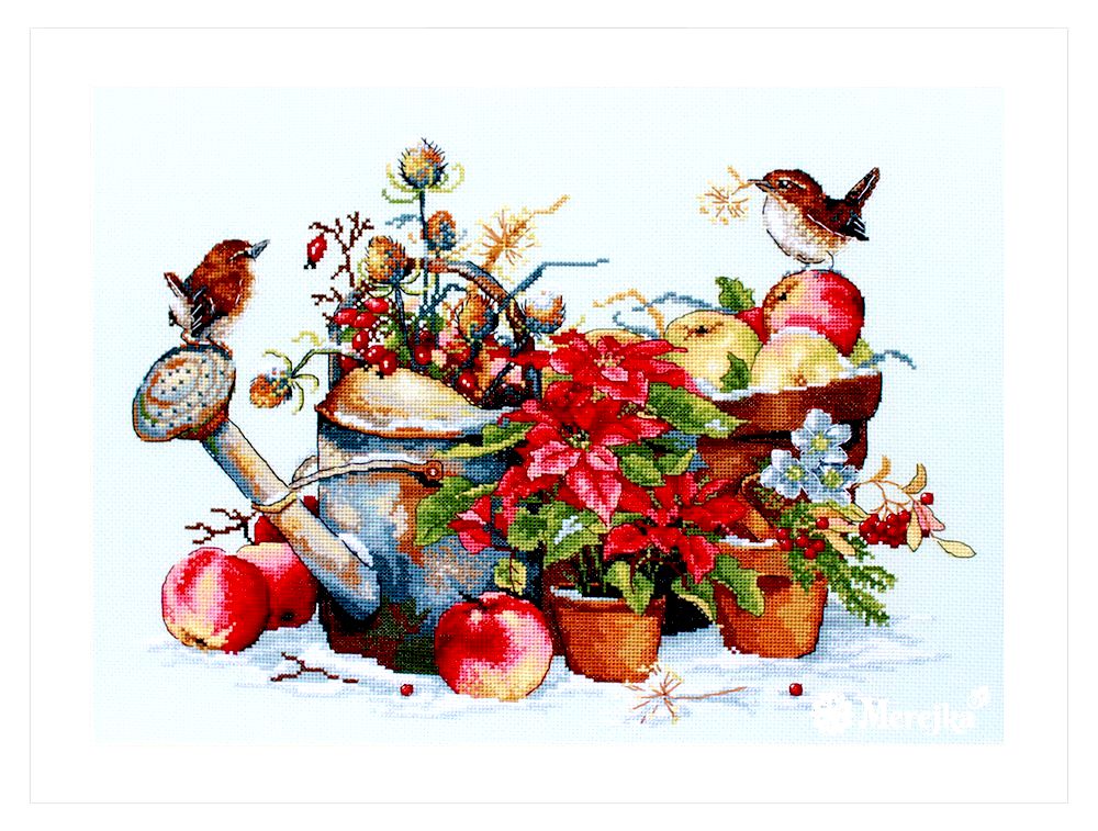 虹绣坊 正品DMC十字绣自配套件 非印花 十二月圣诞花|msdalam kategori rumah Fabrik, sulaman Kit, sulaman - dari Buy2taobao.com untuk memberikan perkhidmatan ejen Taobao profesional membeli