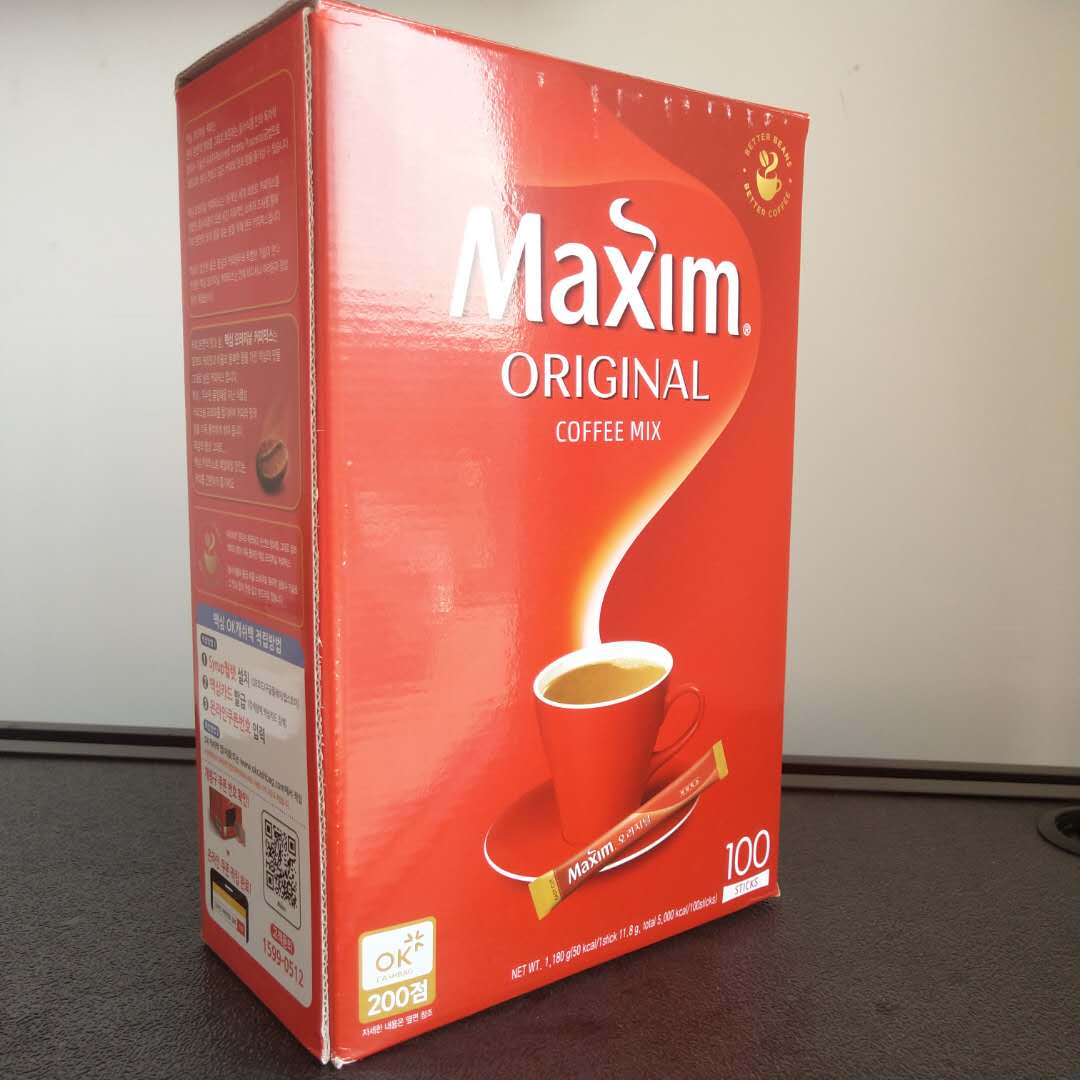 包邮 韩国进口麦馨maxim速溶咖啡1200g三合一原味100条盒装 香浓在类目 咖啡/麦片/冲饮, 速溶咖啡/咖啡豆/粉, 速溶咖啡中 - 来自Buy2taobao.com提供专业的淘宝代购服务