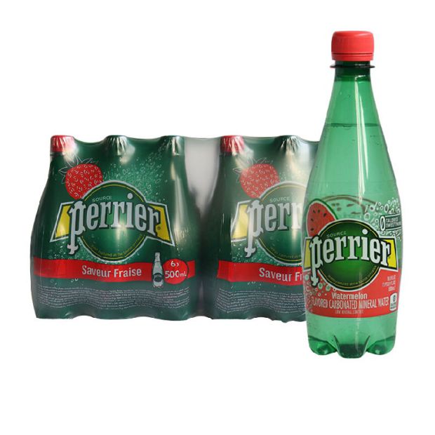 法国Perrier巴黎水西瓜味含气天然矿泉水气泡水500ml*24/箱塑料瓶|ruв категории кофе/хлопья/напиток, напиток, минеральная вода/очищенная вода - от Buy2taobao.com для оказания профессиональной услуги покупки агента Taobao