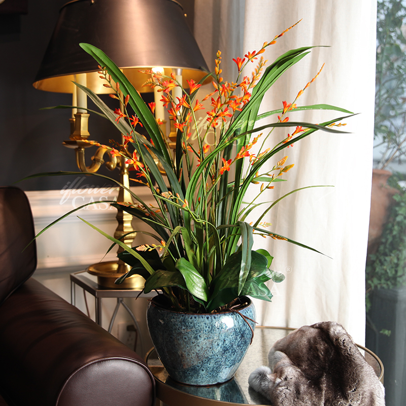 iflowercasa high-grade Artificial Flower Chinese style American style table tea table flower arrangement New Chinese style flower arrangementin the Home accessories , Vase/Flower/Artificial flowers/Imitation jewelry , Artificial flowers/Artificial flower category - from Buy2taobao.com to provide professional Taobao agent buy service