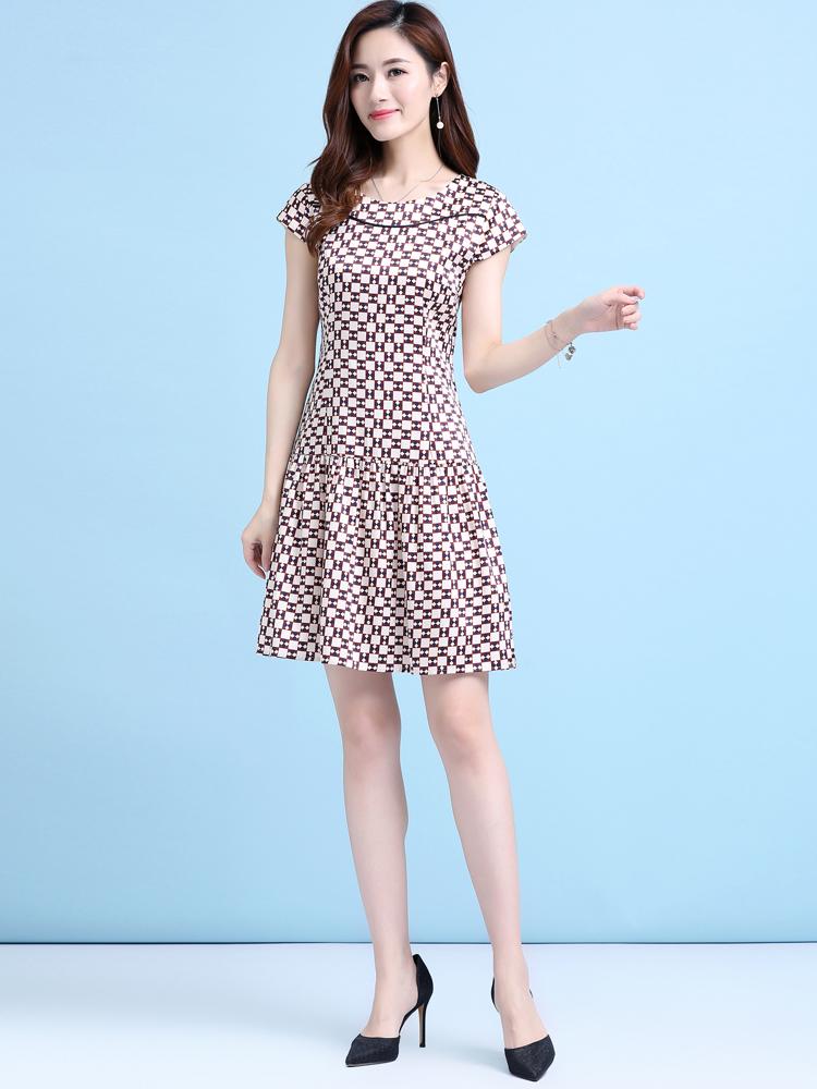 格子重磅真丝连衣裙女短袖夏装2019新款修身小个裳l后高端女装|msdalam kategori adat peribadi/Design Services/DIY, beg pakaian adat, Pakaian adat, pakaian/pakaian seragam/perkhidmatan perniagaan disesuaikan - dari Buy2taobao.com untuk memberikan perkhidmatan ejen Taobao profesional membeli