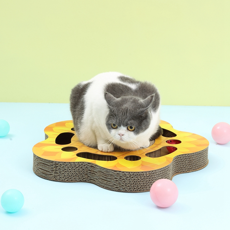 猫抓板猫咪磨爪器瓦楞纸轨道球逗猫玩具球折耳英短猫咪玩具用品|ruв категории животное/Животное питание и принадлежностей, кошка/собака игрушка, Кошка ловит плита - от Buy2taobao.com для оказания профессиональной услуги покупки агента Taobao