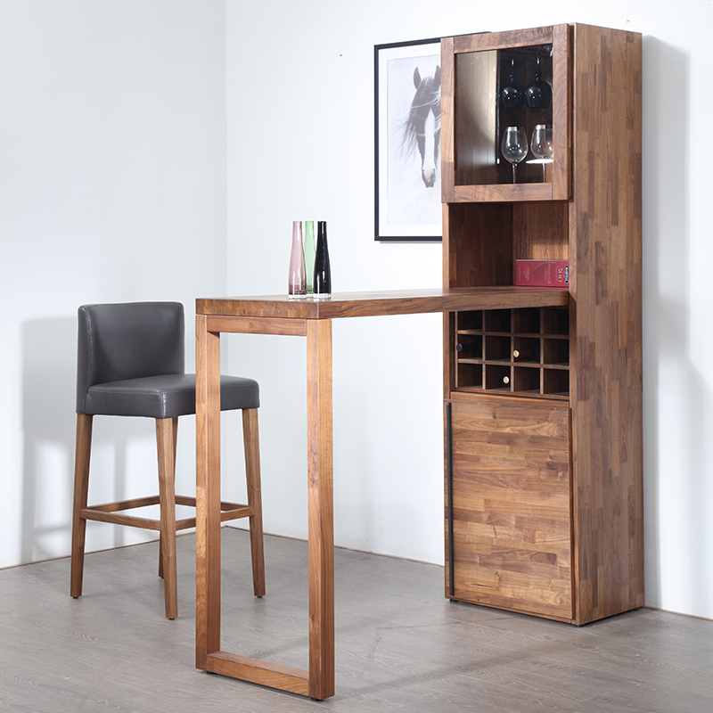 Northern Europe solid wood Bar counter household a living room Entrance kitchen Bar counter Partition cabinet Wine cabinet Wall move Bar Cabinetin the Residential furniture , Cabinet , Wine category - from Buy2taobao.com to provide professional Taobao agent buy service