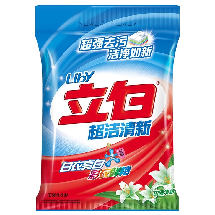 立白洗衣粉1.068kg超洁清新无磷去污 不伤衣伤手2包包邮|ruв категории туалетные чище/санитарно - гигиенических салфеток/бумага/Ароматерапия, одежда чище/уход агент, стиральный порошок - от Buy2taobao.com для оказания профессиональной услуги покупки агента Taobao