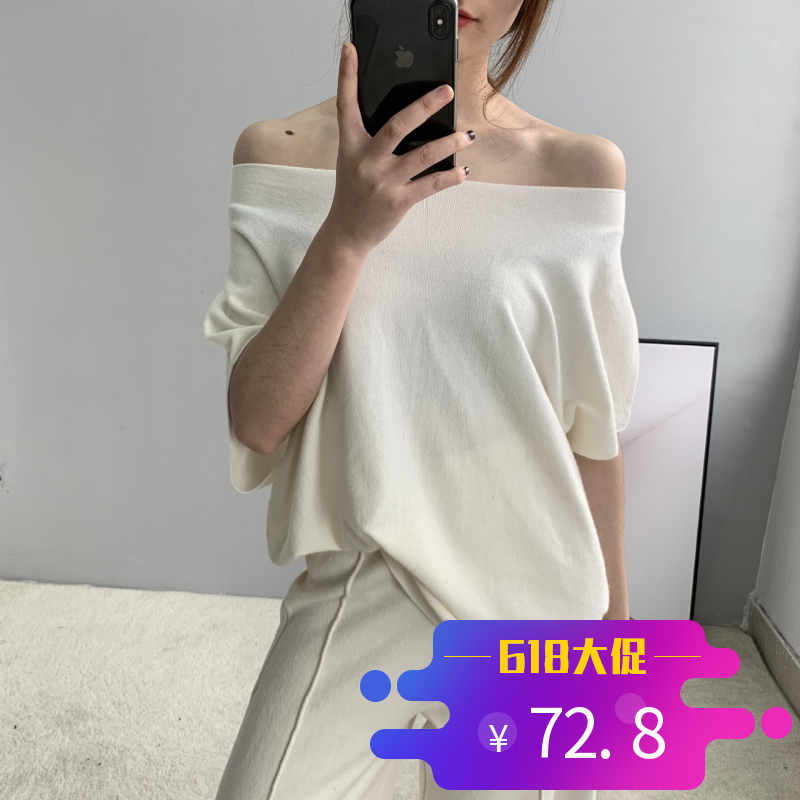 2019春季新款 轻薄罩衫 宽松显瘦 极简针织短袖上衣女8-2060在类目 女装/女士精品, 毛针织衫中 - 来自Buy2taobao.com提供专业的淘宝代购服务