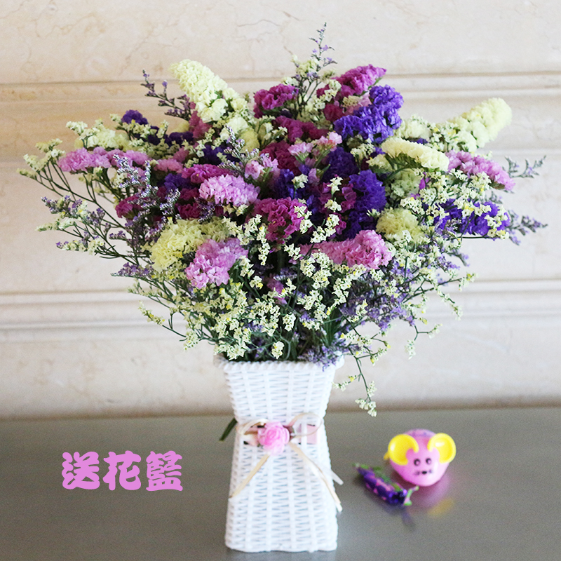 flower Dried flowers Bouquet of flowers flower arrangement decorate natural Dried flowers combination Forget me not Lavender Echinacea a living roomin the Flower delivery/Flowers simulation/Plants gardening , Spend eternity/Dried flowers , Dried flowers category - from Buy2taobao.com to provide professional Taobao agent buy service