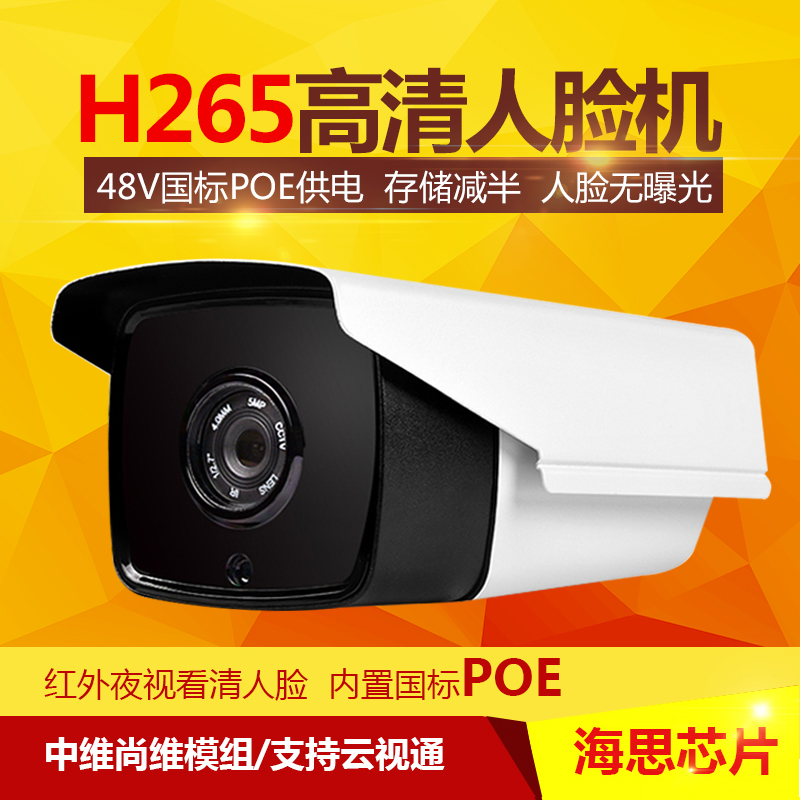 48V国标POE真实200万1080P中维模组四灯高清摄像机夜视监控摄像头在类目 电子/电工, 监控器材及系统, 监控摄像机, 网络摄像机中 - 来自Buy2taobao.com提供专业的淘宝代购服务